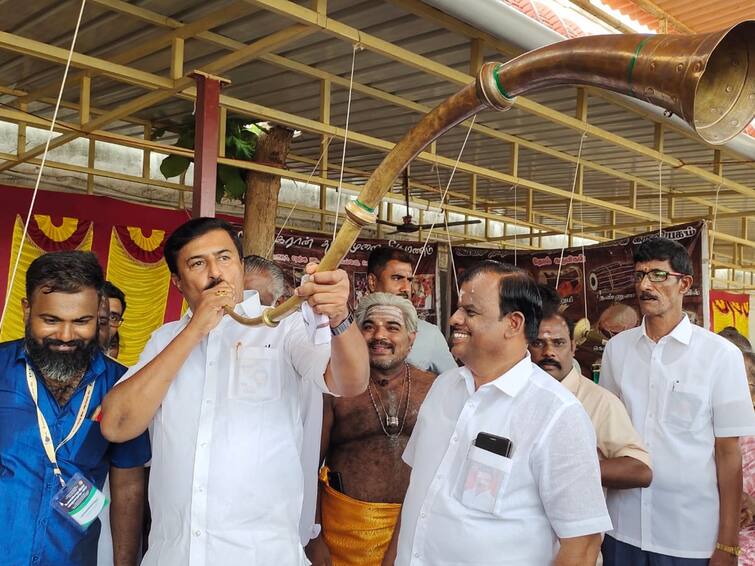 Minister Saminathan said that ancient culture, culture and music of Tamils ​​should be restored Minister Saminathan: 'தமிழர்களின் பண்டைய கால பண்பாடு, கலாச்சாரம், இசை மீட்டெடுக்கப்பட வேண்டும்’ - அமைச்சர் சாமிநாதன்