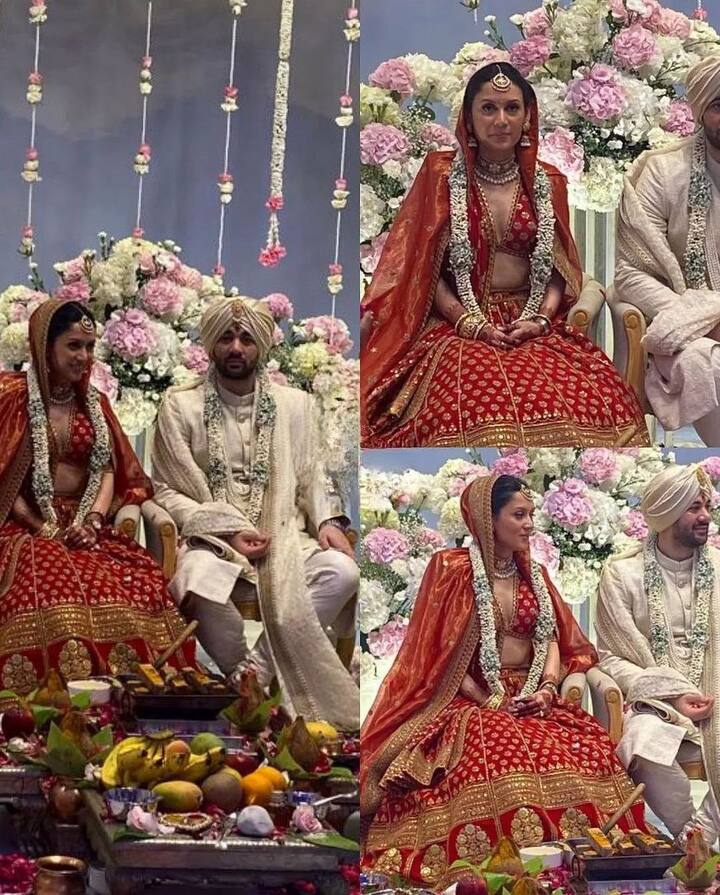 Karan Deol Wedding: સની દેઓલનો પુત્ર કરણ દેઓલે આજે તેની ગર્લફ્રેન્ડ દ્રિષા આચાર્ય સાથે મુંબઈની તાજ લેન્ડ્સ એન્ડ હોટેલમાં લગ્ન કર્યા