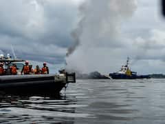 Philippine Ferry Carrying 120 People Catches Fire, All Passengers Rescued Safely