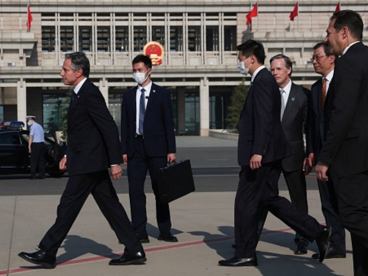 State Secretary Antony Blinken Arrives In China For First Meeting By ...