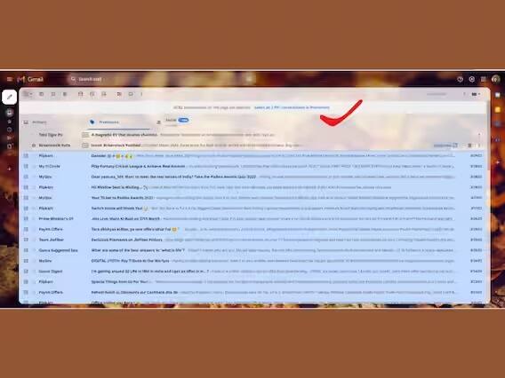 બધા મેઈલ ડિલીટ કરવા માટે ઉપર દેખાતી વાદળી કલરની લાઈન પર ક્લિક કરો, જેમાં લખેલું હશે- All 2000 Mails પસંદ કરો. તમે આના પર ક્લિક કરતાની સાથે જ તમામ મેઇલ્સ સિલેક્ટ થઈ જશે અને પછી તમે તેને એકસાથે ડિલીટ કરી શકશો.