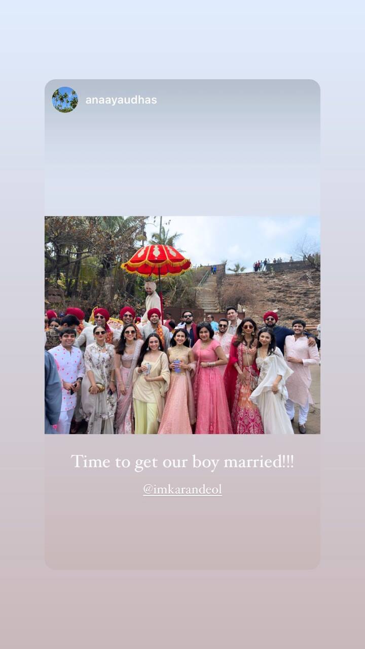Karan Deol Shares Inside Pics From Wedding Ceremony With Drisha Acharya See Pics