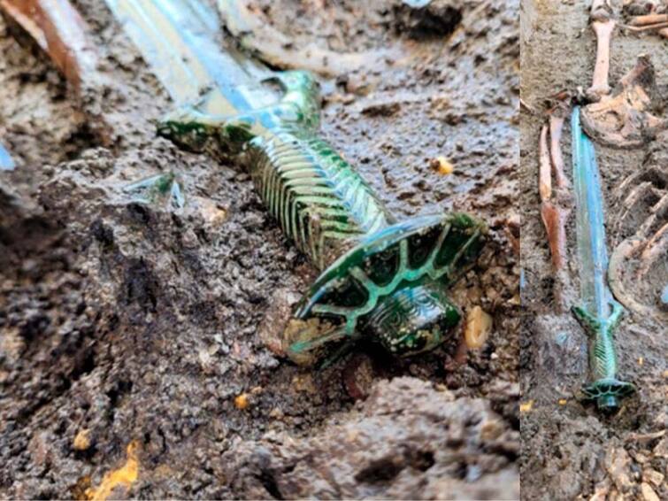 3000 year old Bronze sword Found in Germany, the glow remains intact till today Says Archaeologists Bronze Sword: తవ్వకాల్లో బయటపడ్డ 3 వేల ఏళ్ల నాటి కంచు ఖడ్గం, ఇప్పటికీ అదే మెరుపు