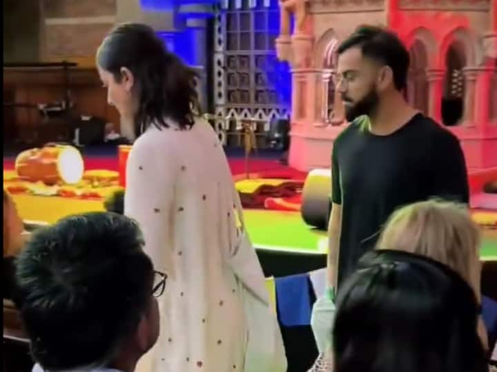 Watch: Virat Kohli listens to Kirtan in London, wife Anushka also seen with him, video viral