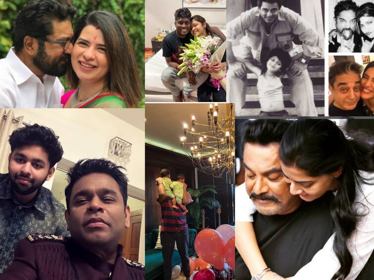 celebrities wish their parents fathers day by sharing photos Fathers Day 2023: தெய்வங்கள் எல்லாம் தோற்றுப்போகும்.. தங்களது அப்பாக்களை வாழ்த்திய திரையுலக பிரபலங்கள்..