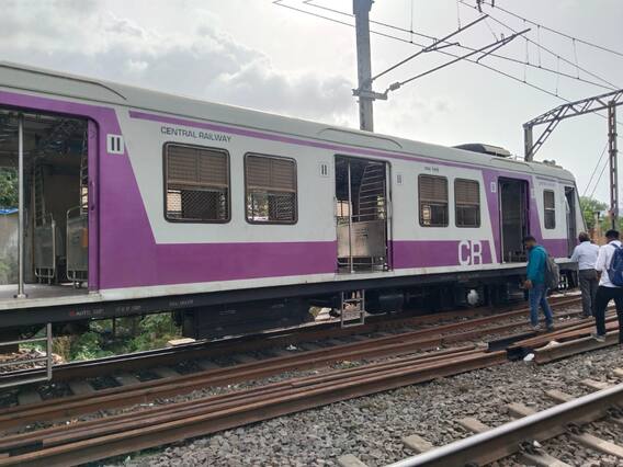 Mumbai Local : कल्याण ते कर्जत डाऊन दिशेची वाहतूक पूर्णपणे ठप्प ,  दुरुस्ती करण्याचं काम युद्धपातळीवर सुरू