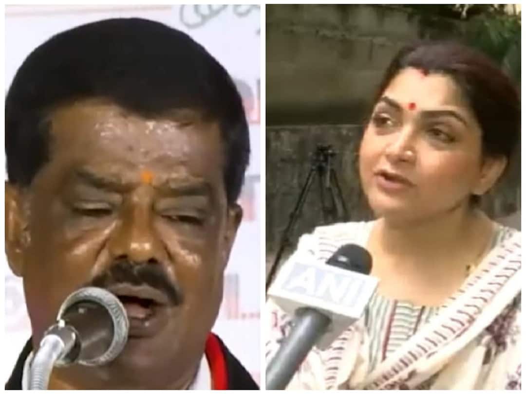 DMK's Shivaji Krishnamurthy Arrested After Expulsion For Remarks Against BJP Leader Khushbu Sundar DMK Spokesperson Shivaji Krishnamurthy Expelled From Party For Remarks Against BJP's Khushbu Sundar DMK's Shivaji Krishnamurthy Arrested After Expulsion For Remarks Against BJP Leader Khushbu Sundar
