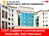 CAPF Recruitment: యూపీఎస్సీ సీఏపీఎఫ్ ఇంటర్వ్యూ షెడ్యూలు విడుదల, ముఖ్యమైన తేదీలివే!