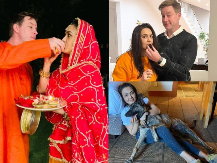 Preity Zinta Luxury Home: बॉलीवुड की ‘डिंपल गर्ल’ यानि प्रीति जिंटा इस वक्त भले ही एक्टिंग से दूर हो लेकिन वो अमेरिका में रहकर क्वीन वाली लाइफ जी रही हैं. नीचे देखिए उनके घर की तस्वीरें...