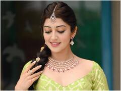 గ్రీన్ లెహేంగా లో మెరిసిపోతున్న ప్రణీత!