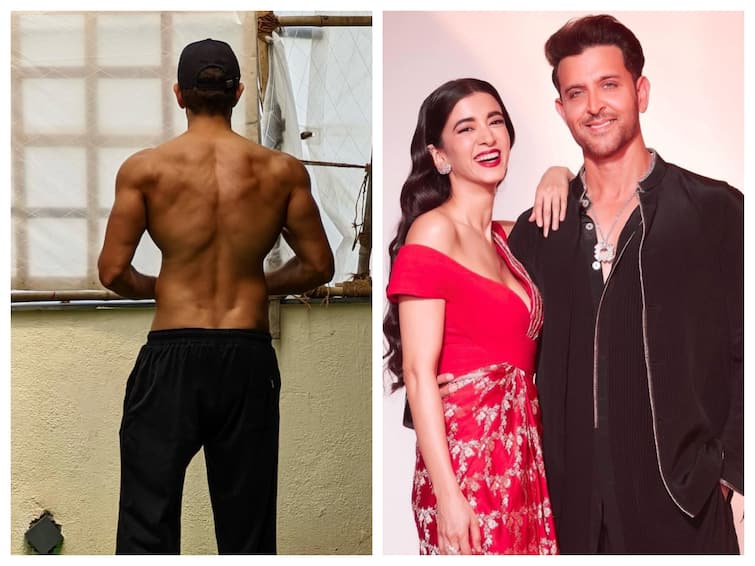 Saba Azad Reacts With Fire And Heart Emojis As Beau Hrithik Roshan Uploads Shirtless Pic Saba Azad Reacts With Fire And Heart Emojis As Beau Hrithik Roshan Uploads Shirtless Pic