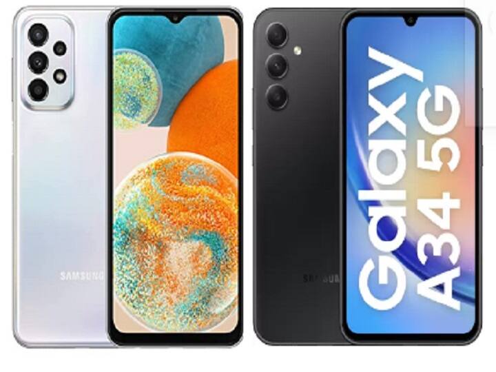 Samsung Galaxy A23 5G with 23 percent discount on Amazon and SAMSUNG Galaxy A34 5G price on flipkart सैमसंग के इन दो स्मार्टफोन की घट गई कीमत, 23 प्रतिशत तक के डिस्काउंट पर खरीदने का जबरदस्त मौका