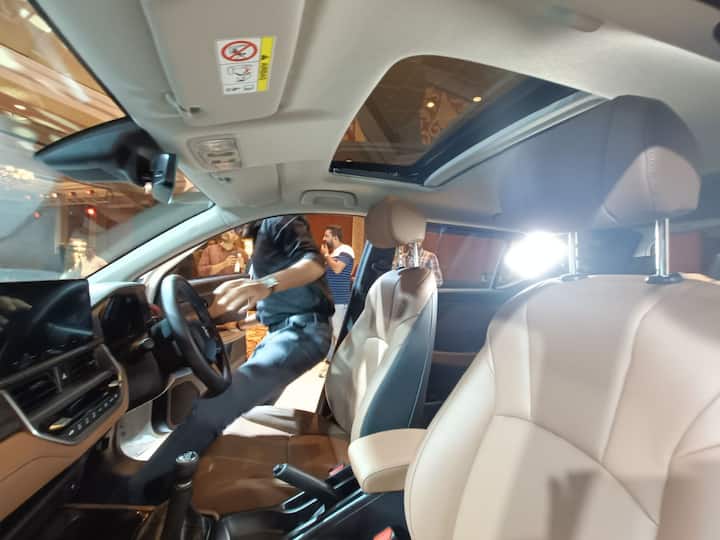 The seats offer good support while legroom is quite good plus thigh support is actually better than some of its rivals. (Photo: Somnath Chatterjee)