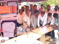 कवलापूर विमानतळासाठी सांगलीकर पंतप्रधान मोदींना पाठवणार 50 हजार पत्रे; पत्र पाठवण्याच्या अभियानाची सांगलीतून सुरुवात