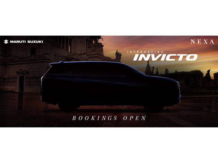 Maruti Suzuki Invicto Bookings Start With Starting Priced Rs 20 Lakh plus Maruti Suzuki Invicto: Bookings Start For Upcoming MPV With Rs 20 Lakh Starting Price