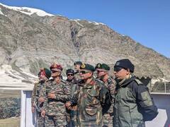 Amarnath Yatra 2023: सेना के अधिकारी ने अमरनाथ यात्रा की तैयारियों का लिया जायजा, देखें तस्वीरें