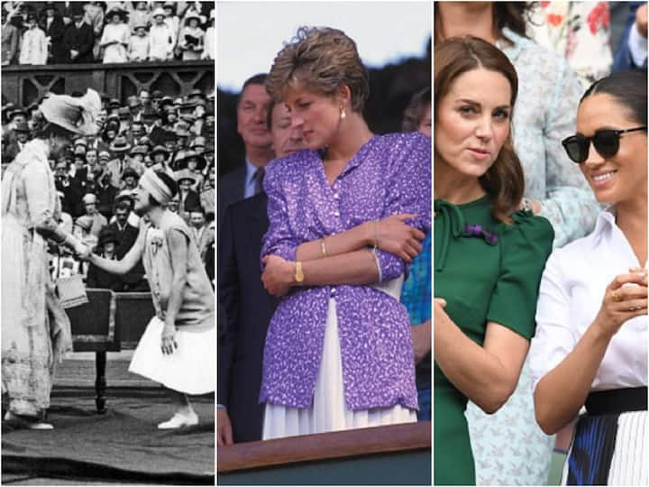 Royal tradition and style converge at Wimbledon, creating a timeless presence where elegance seamlessly blends with the excitement of tennis. Check out the pictures here.