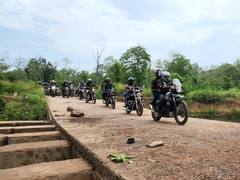 बस्तर की प्राकृतिक खूबसूरती को देखने निकले 75 बाइक राइडर्स, 3 दिन में तय करेंगे सफर