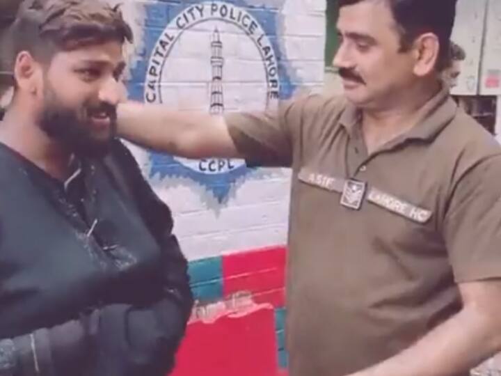 When police caught Burqa from Imran Khan’s house, he turned out to be a man, video viral