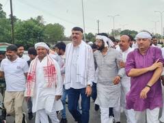 राहुल गांधी को PM बनाने का कांग्रेसियों ने लिया संकल्प, बिरसा मुंडा को नमन कर शुरू की 53 किमी की पदयात्रा