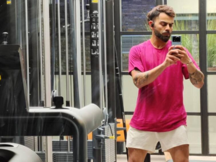 India vs West Indies 2023 Virat Kohli Hits Gym Virat Shares Cryptic Post Ahead Of India's Tour West Indies 2023 WATCH: Virat Kohli Hits Gym, Shares Yet Another Cryptic Post Ahead Of India's Tour West Indies 2023