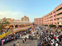 Rath Yatra:রথযাত্রায় বিপুল ভক্তসমাগম আহমেদাবাদে, জগন্নাথ মন্দিরে 'মঙ্গল আরতি' শাহের