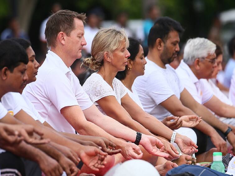 International Yoga Day 2023 Theme Yoga for Vasudhaiva Kutumbakam International Yoga Day 2023: Know About The Theme For This Year's Celebrations