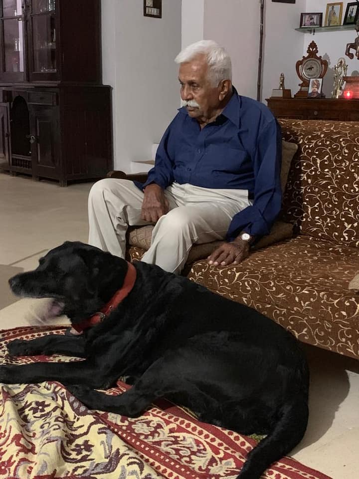 ગઢીયા સ્થિત તેમના ફાર્મ હાઉસમાં નિવૃત જીવન દરમિયાન આર.ડી.ઝાલા સાહેબ