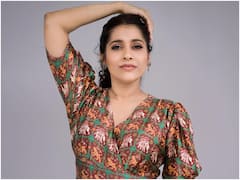 డిఫరెంట్ ఫోజుల్లో ఫొటో షూట్ తో ఆకట్టుకుంటున్న రష్మీ గౌతమ్!