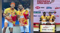 Satwiksairaj Rankireddy-Chirag Shetty: ইন্দোনেশিয়ান ওপেন জিতেছেন, একনজরে সাত্ত্বিকসাইরাজ-চিরাগ জুটির সাফল্যের খতিয়ান