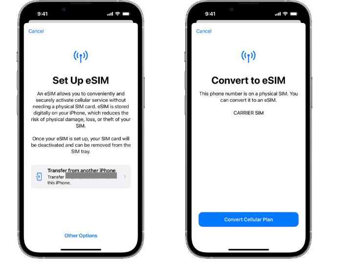 संभव है तो फोन में ई-सिम का इस्तेमाल करें क्योकि इससे कोई भी छेड़छाड़ नहीं कर सकता. फोन गुम हो जाने पर आप ई-सिम को कहीं से भी डीएक्टिवेट करा सकते हैं.