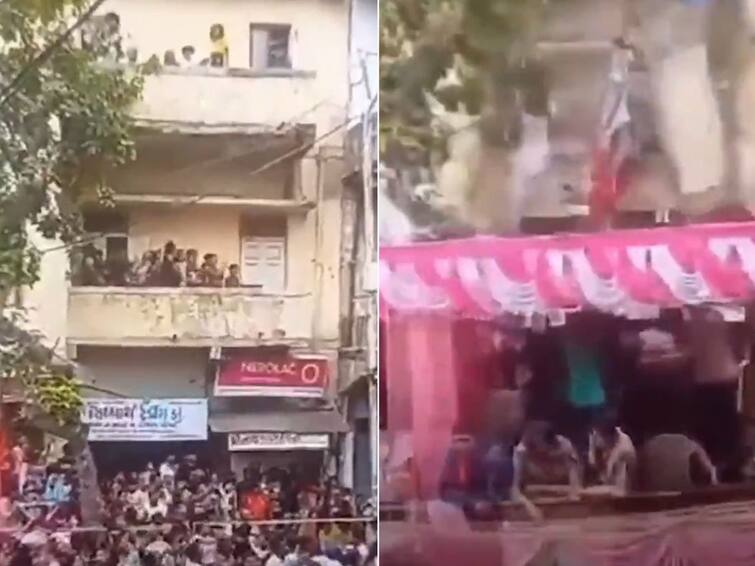 Jagannath Rath Yatra 2023 Accident in Ahmedabad Many People Injured Ahmedabad: One Dead, Several Injured After Third Floor Balcony Collapses During Rath Yatra