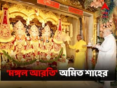 গুজরাত-সফরের মধ্যেই আহমেদাবাদের জগন্নাথ মন্দিরে 'মঙ্গল আরতি' অমিত শাহের