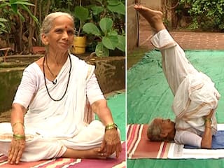 International Yoga Day 2023:  वयाची साठी तरीही योगसाधनेची महती, समृद्ध  शरीरासाठी आजीबाईंचा बटवा