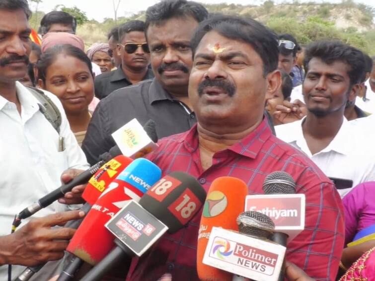 BJP will preach its propaganda by standing on corpses seeman criticism பாஜகவினர் பிணத்தின் மீது மேடை போட்டு பிரச்சாரம் செய்வார்கள் - சீமான் விமர்சனம்