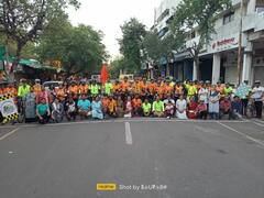 Ashadhi Wari 2023: 'पांडुरंगाच्या चरणी अभिनव सायकलवारी', छ.संभाजीनगरमधून चाळीस सायकलस्वार  पंढरपूरला