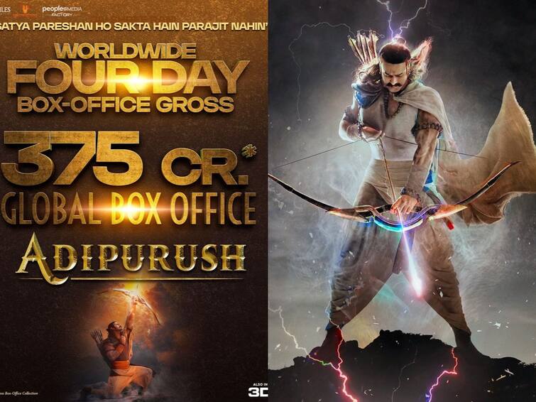 Adipurush Box Office Collection Slump How Much Prabhas Starrer Movie Collected in First Week Adipurush Box Office: ஓப்பனிங்கில் அதிரடி காட்டிய ஆதிபுருஷ்...ஒரு வாரத்தில்  காமெடியா? முதல் வாரம் வசூல் எப்படி?
