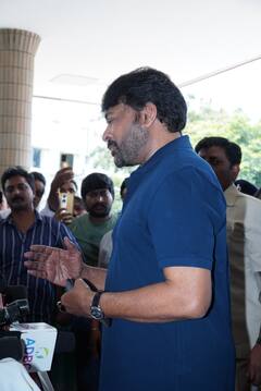 11 साल बाद पोती के आने की खुशी में रो पड़े दादा Chiranjeevi, बेटे-बहू को बधाई देने पहुंचे हॉस्पिटल