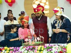 छत्रपती संभाजीनगरच्या मनपा आयुक्तांचा वाढदिवस कर्मचाऱ्यांकडून थाटात साजरा, शहरात 10 दिवस पाणी नसताना वाढदिवसावर अडीच लाख खर्च केल्याची चर्चा