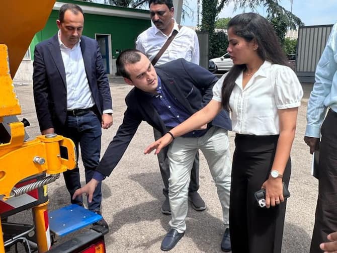 Mayor Priya Visit Italy To Learn About New Solid Waste Management  Technology For Chennai Corporaton | Mayor Priya: இத்தாலியில் மேயர் பிரியா..!  சென்னைக்கு வரும் புதிய திடக்கழிவு மேலாண்மை ...