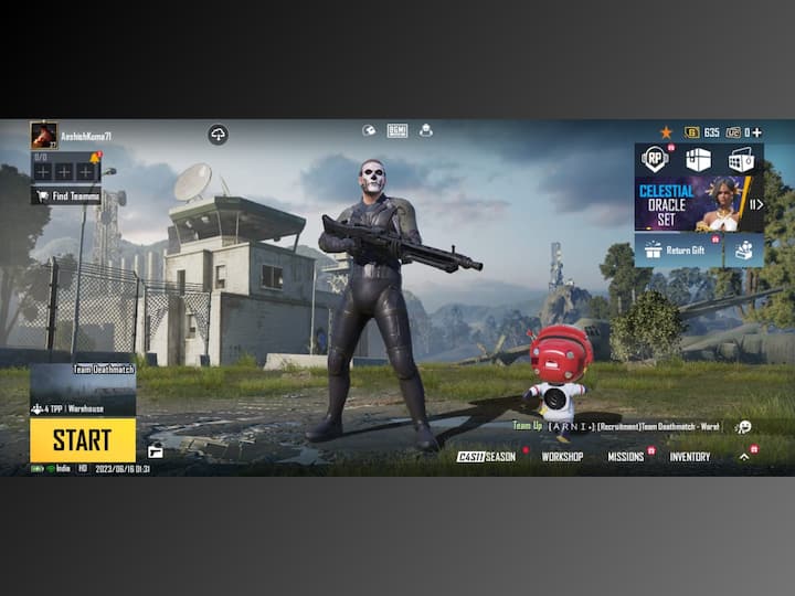 Battlegrounds Mobile India or BGMI is the first in the charts. It is one of the most popular games in the Battle Royale category when it comes to shooting. The classic mode offers you a match with 99 other players and all of you will be fighting to be the 'Last Man Standing'. You can loot weapons, drive vehicles around, kill people, bring your teammates back to life, and most importantly survive. (Image Source: Screenshot/ABPLive)