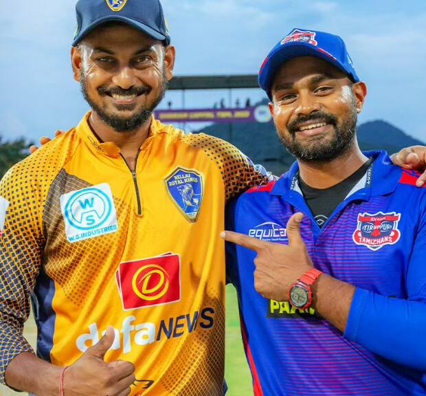 10 வது லீக் போட்டி திருப்பூர் அணிக்கும் நெல்லை அணிக்கும் இடையே நடந்தது. சாய் கிஷோருக்கு பதிலாக திருப்பூர் அணியின் கேப்டன் பதவியை ஏற்றார் சதுர் வேத்.