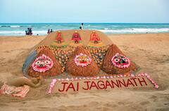 Jagannath Yatra 2023: पुरीमध्ये जगन्नाथ रथयात्रेला सुरुवात, यात्रेनिमित्त लाखो भाविकांची गर्दी