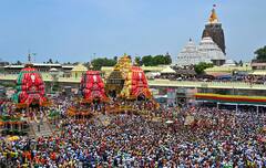 Jagannath Yatra 2023: पुरीमध्ये जगन्नाथ रथयात्रेला सुरुवात, यात्रेनिमित्त लाखो भाविकांची गर्दी