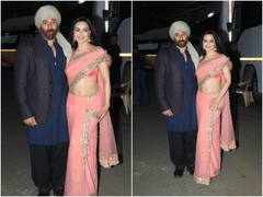 'गदर 2' को प्रमोट करने 'द कपिल शर्मा शो' पर पहुंचे तारा सिंह-सकीना , पीच कलर की साड़ी में बेहद खूबसूरत लगीं एक्ट्रेस