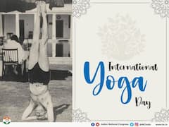 International Yoga Day: నెహ్రూ ఫొటోతో యోగా డే విషెస్ చెప్పిన కాంగ్రెస్, ఆయనే పాపులర్ చేశారని ట్వీట్