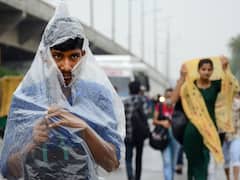 Heavy Rainfall In Gurugram Leads To Waterlogging, Vehicular Movement Affected — SEE PICS