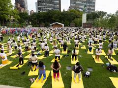 UN मुख्यालय में पीएम मोदी का योग, बना वर्ल्ड रिकॉर्ड, यहां देखें 'इंटरनेशनल योगा डे' की तस्वीरें