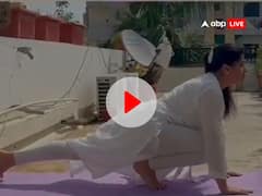 अमरावती की सांसद नवनीत राणा ने शेयर किया योग का वीडियो, कहा- 'करो योग, रहो निरोग'