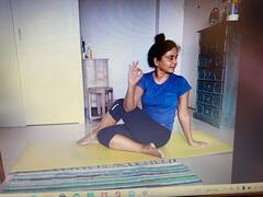 International Yoga Day 2023 : प्राजक्ता माळी ते भूषण प्रधान; 'हे' फिटनेस फ्रिक मराठी कलाकार योगाच्या प्रेमात